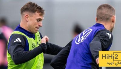 منتخب ألمانيا يختتم استعداداته للقاء فرنسا
