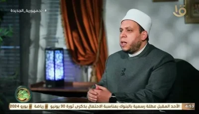 ما هي عناصر تحية الإسلام؟.. إمام مسجد الحسين يفسر