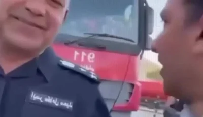 الدفاع المدني العراقي يساهم في إطفاء حرائق اللاذقية