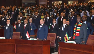 الرئيس السيسي يشارك في فعاليات الاجتماع التنسيقي لنصف العام للاتحاد الأفريقي.