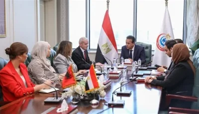 وزير الصحة يستعرض فرص الشراكة مع سفير ألبانيا في القاهرة