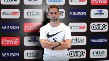 فيريرا يشارك في تدريبات الزمالك خلال معسكر العاصمة الإدارية على فترات متقطعة