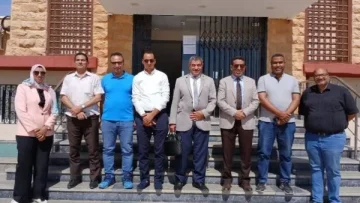 الجامعة تستقبل لجنة من المجلس الأعلى والمحافظ يوافق على الحد الأدنى للقبول في مدارس التمريض