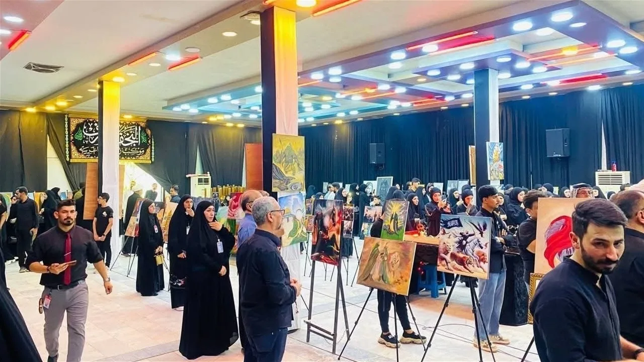 130 فناناً يعبّرون عن حدث عاشوراء في النجف