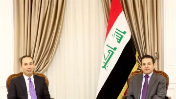 الأعرجي والسفير الأردني يناقشان قضايا أمنية وسياسية مشتركة