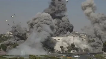 Israeli airstrikes target the presidential palace and the headquarters of the armed forces in Damascus.