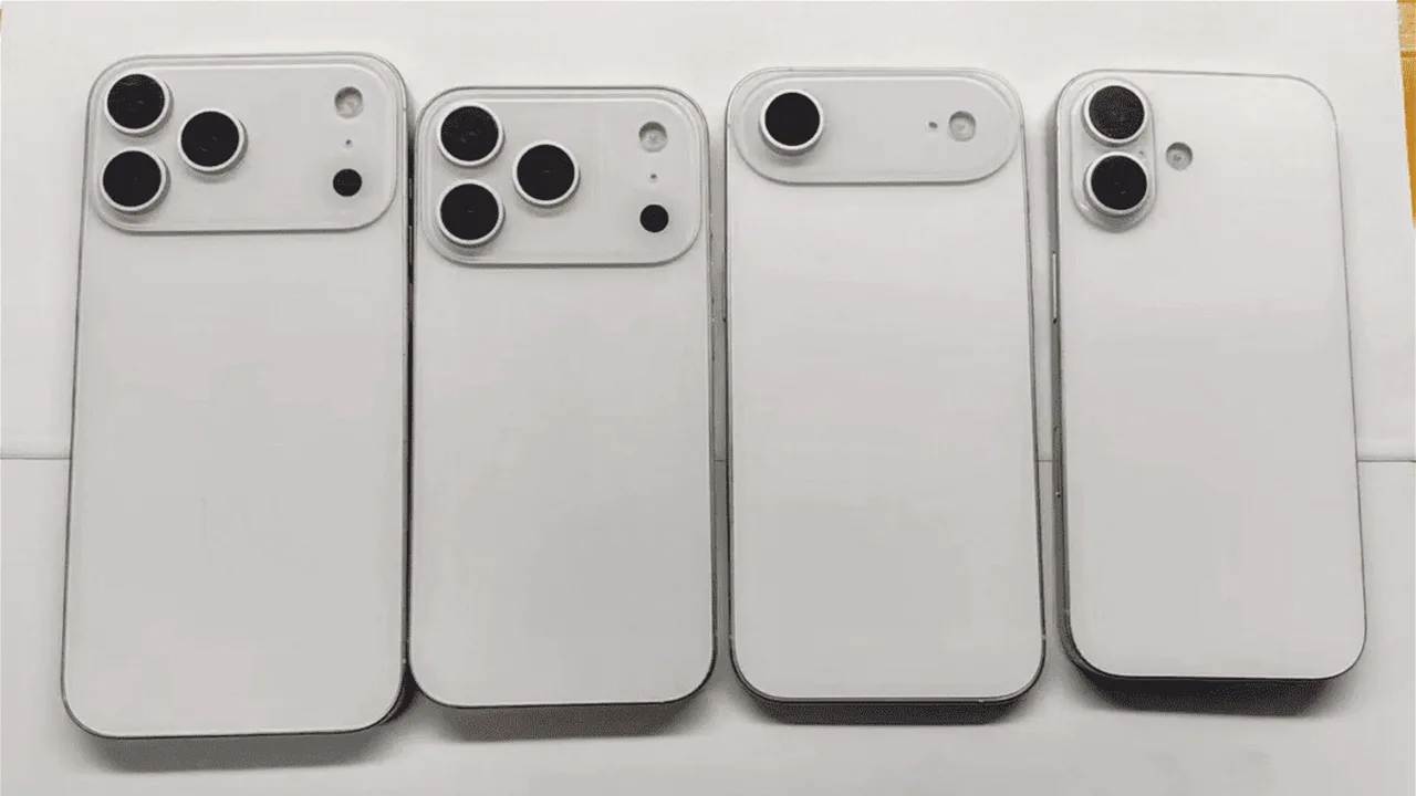هاتف iPhone 17 Air بإطار مصنوع من التيتانيوم الفاخر