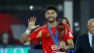 إحصائيات الفلسطيني وسام أبو علي مع الأهلي
