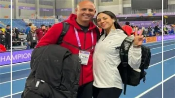 بسنت حميدة تت shine في إيطاليا وتحصل على الميدالية الذهبية في سباق 200 متر جري.