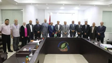 وفد زراعي مصري رفيع المستوى يزور “مركز البحوث الزراعية” في الأردن ويستعرض المشاريع البحثية الحالية