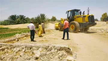 تنفيذ إزالة 21 حالة تعدٍ على الأراضي الزراعية وأملاك الدولة في 8 مراكز