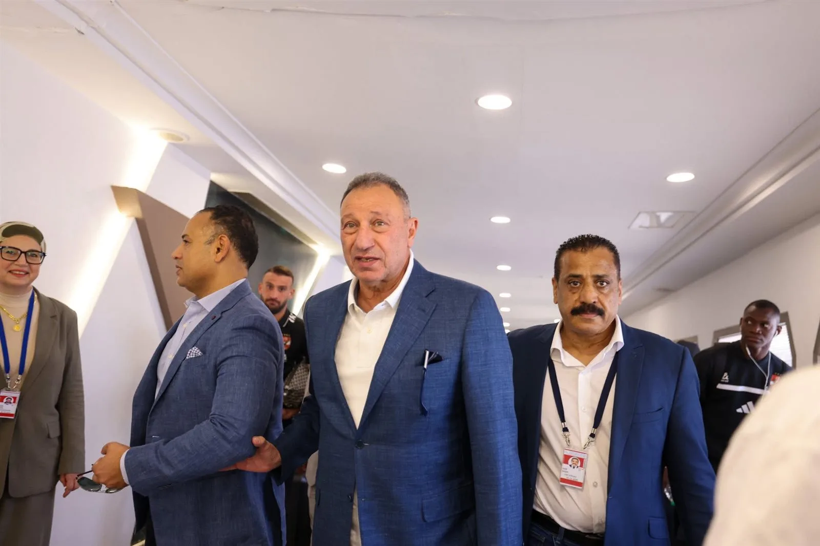 بعثة الأهلي تصل تونس لبدء التحضيرات للموسم الجديد.