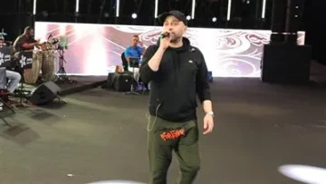 التحضيرات النهائية لحسام حبيب قبل حفله الأول في السعودية