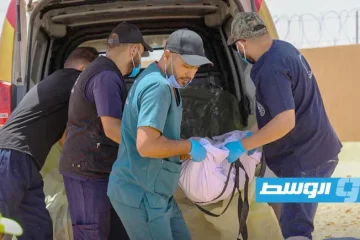 دفن ثمانية جثث غير معروفة في مقبرتي أبوقرين وطمينة بمصراتة