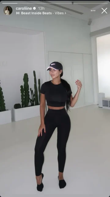 كارولين عزمي تتألق بالأ black على إنستجرام وتجذب الأنظار