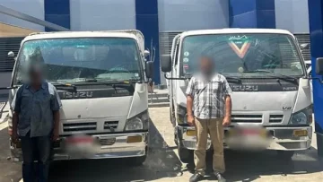 إيقاف ومحاسبة ثلاثة سائقين لمركبات نقل في القليوبية قاموا بالسير عكس السير.