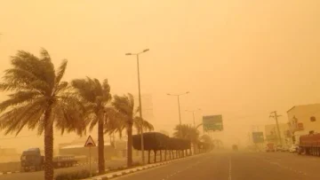 توقعات الطقس اليوم | رياح محملة بالأتربة والرمال في هذه المناطق