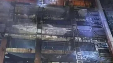 مصرع 50 فردًا في حريق بمركز تسوق كبير في الكوت شرق العراق