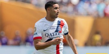 اشرف حكيمي افضل لاعب في باريس سان جيرمان