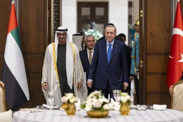 في إطار زيارة محمد بن زايد إلى أنقرة.. بيان مشترك بين الإمارات وتركيا