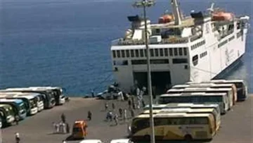 بعد تحسن الطقس.. استئناف العمل في ميناء نويبع البحري واستقرار الحركة البحرية
