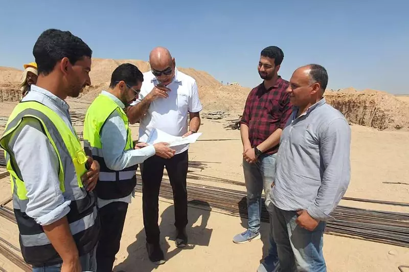 نائب رئيس الزمالك يزور موقع الإنشاءات في فرع 6 أكتوبر ويحث على سرعة الإنجاز