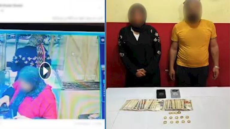 فيديو يكشف عن سيدة ‘غفلت’ جواهرجي بالو بعد عدم انتباهها للكاميرا