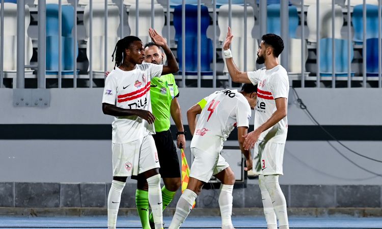 الزمالك يتفوق على وادي دجلة بهدف وحيد في الشوط الأول