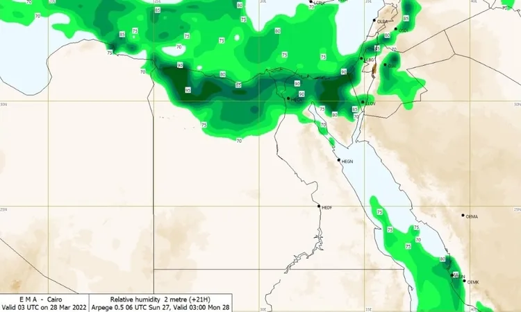 رياح محملة بالرمال والأتربة.. الأرصاد تبرز الظواهر الجوية المنتظرة غدًا