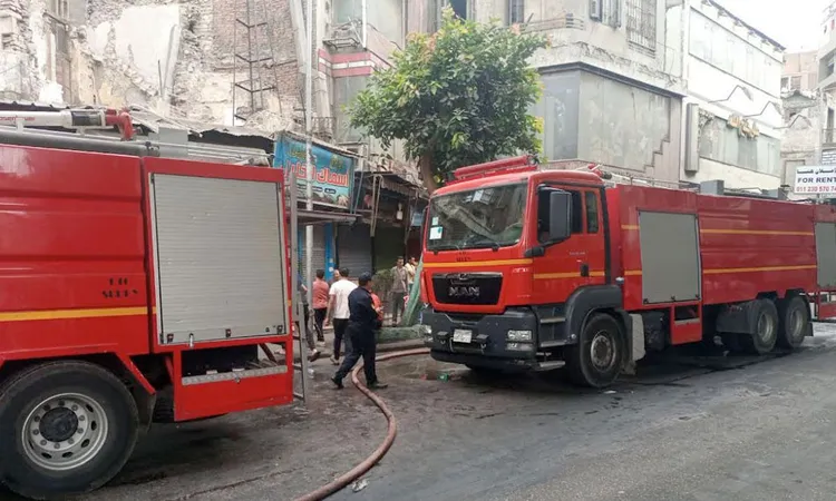 [حريق ناتج عن ماس كهربائي في منزل بالفيوم دون تسجيل إصابات]