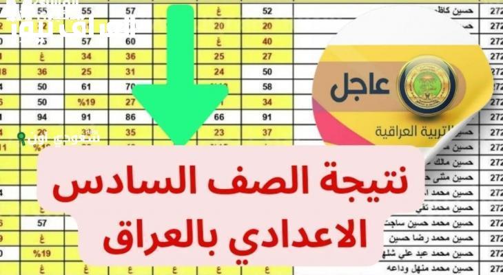 استعلم عن نتائج السادس الإعدادي 2025 في العراق برقمك الامتحاني – نتيجتك بالأرقام الآن!
