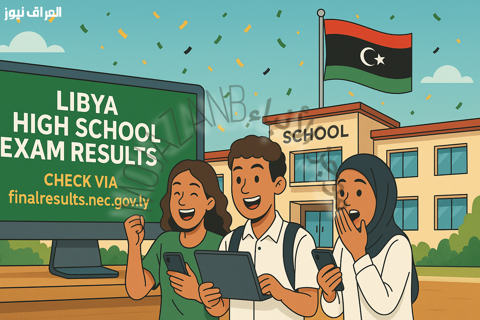 احصل على نتيجتك: نتيجة الشهادة الإعدادية في ليبيا 2025 إلكترونيًا عبر مركز الامتحانات – رابط التحميل المتوفر!