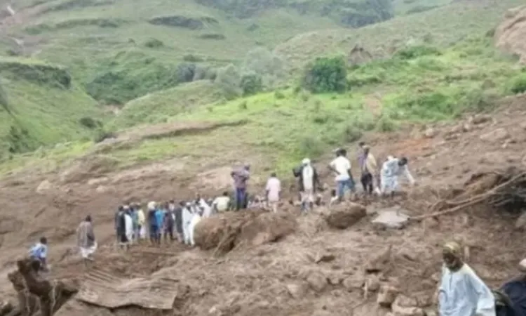 [انهيار أرضي غرب السودان يسفر عن أكثر من ألف ضحية]