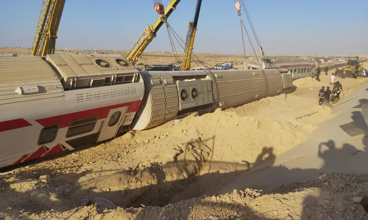 استمرار احتجاز السائق والمساعد في حادث قطار مطروح مع الإفراج عن الفنيين والمشرفين