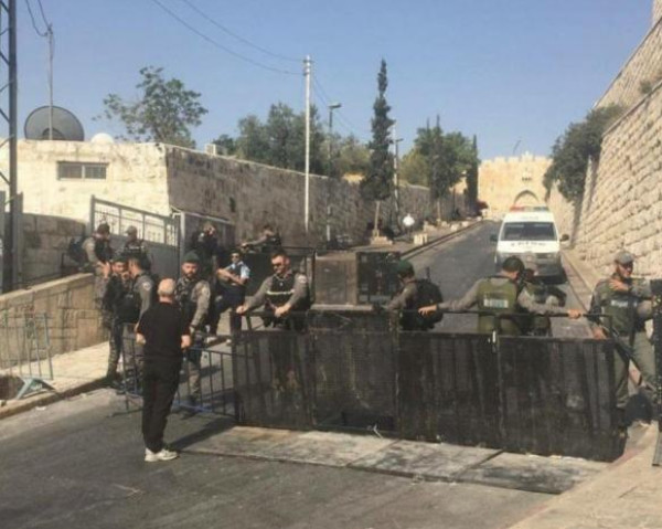 قوات الاحتلال تشدد إجراءاتها العسكرية على حي الشيخ جراح بالقدس