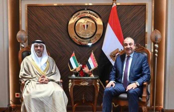 الإمارات ومصر تبحثان التعاون في المجال القانوني والقضائي