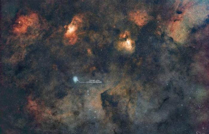 جمعية الإمارات للفلك ترصد مذنّباً