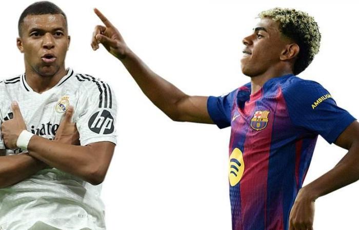 لامين يامال يشعل أجواء «الكلاسيكو».. ومبابي متحفز