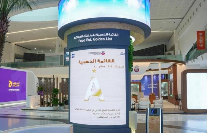«قائمة ذهبية» لتشجيع المنشآت الغذائية على التميّز