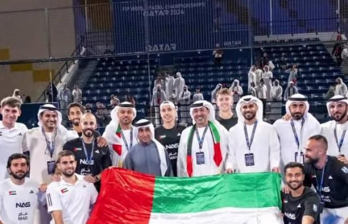 الإمارات بطلة آسيا للبادل