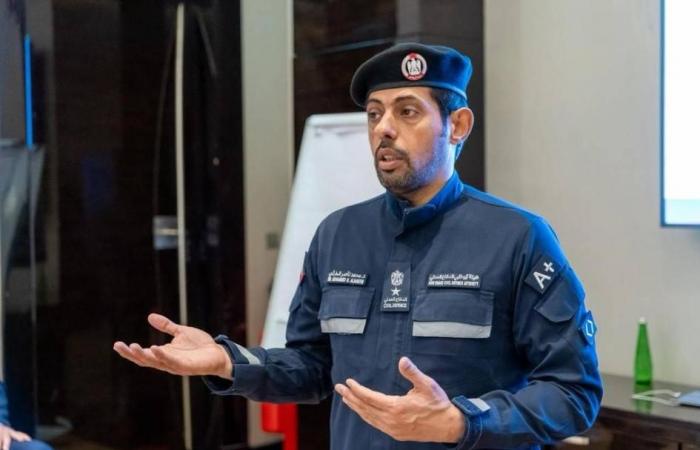 «دفاع مدني أبوظبي» تنظم ورشاً لدعم منظومة الوقاية