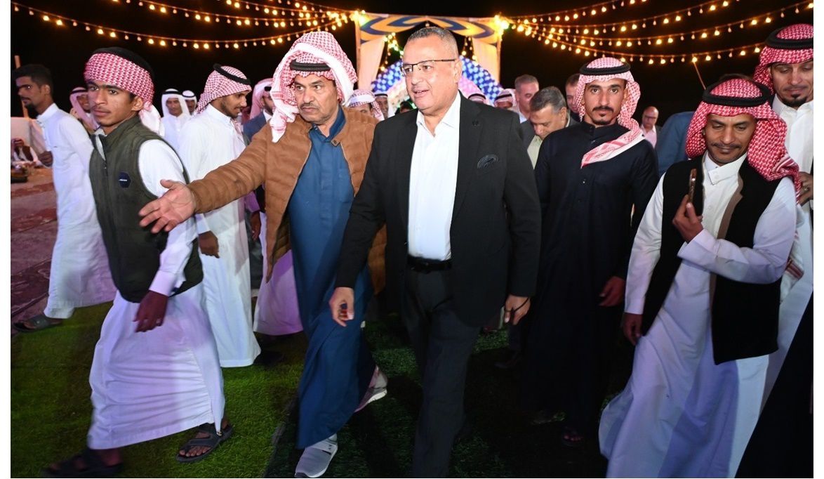 محافظ جنوب سيناء يشهد حفل زفاف بدوي جماعي بوادي مجيرح بمدينة د…