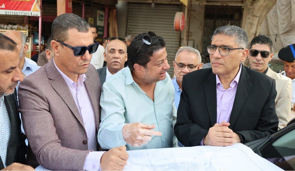 محافظ الجيزة يتفقد مشروع الصرف الصحي بمدينة النجوم لمتابعة نسب…