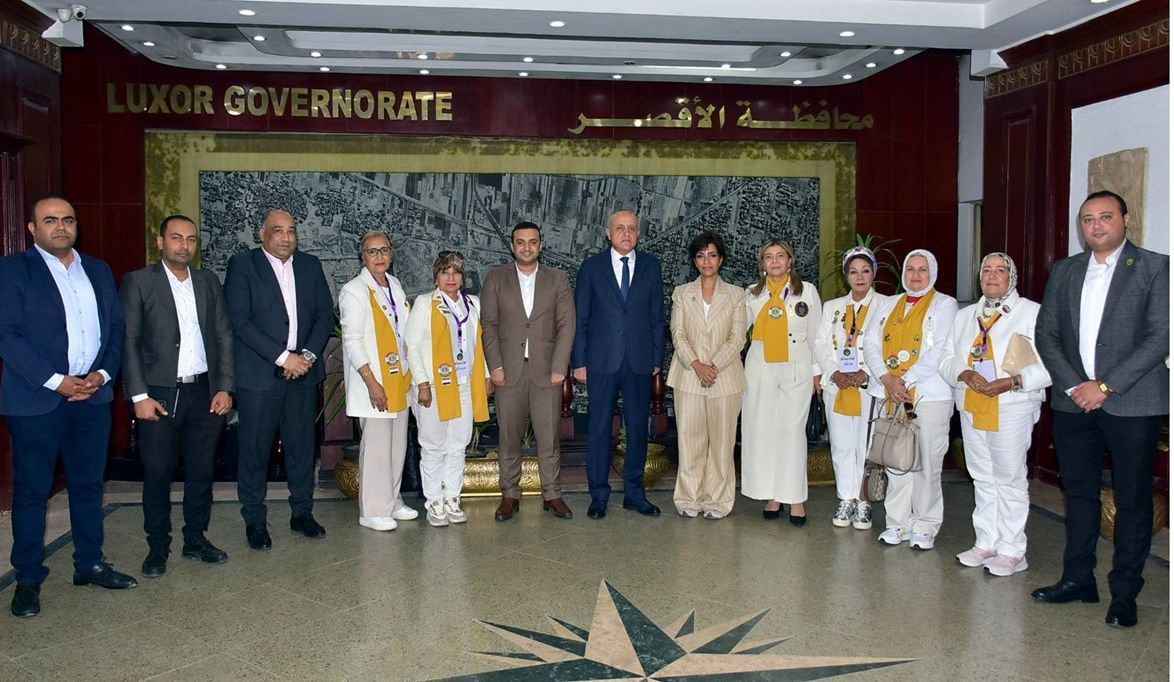 محافظ الأقصر يستقبل وفد نادي لوينز سبورتنج لتطوير مركز طب أسرة…