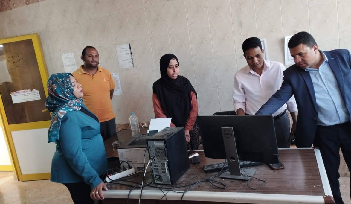وكيل وزارة الصحة بالأقصر ورئيس مدينة الطود يتفقدان وحدتي نجع ا…