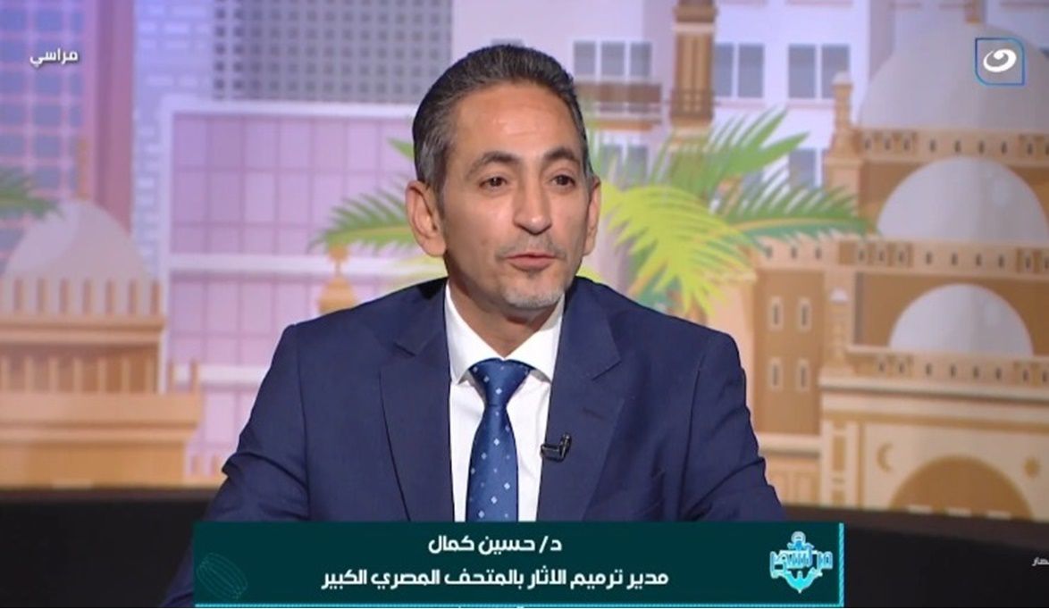 57 ألف قطعة أثرية بمركز الترميم.. والدرع الجلدي للملك توت يكشف…