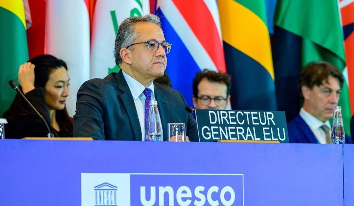 بعد فوزه بمنصب مدير عام اليونسكو رسالة هامة من الدكتور خالد ال…