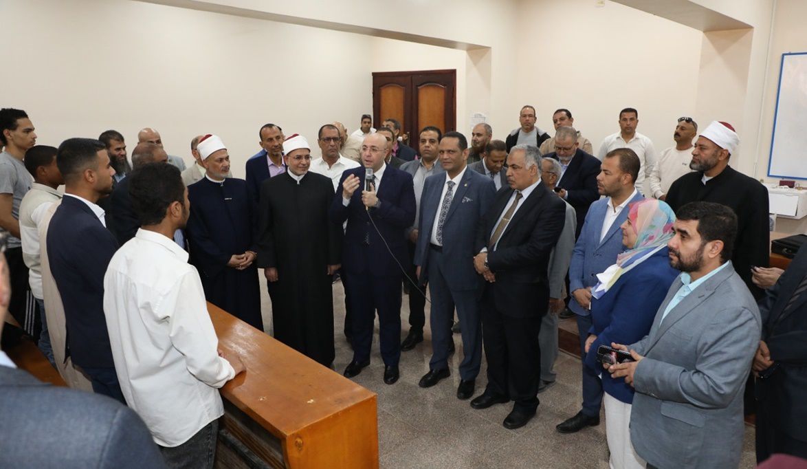 محافظ بني سويف يفتتح كلية الدراسات الإسلامية والعربية للبنين و…