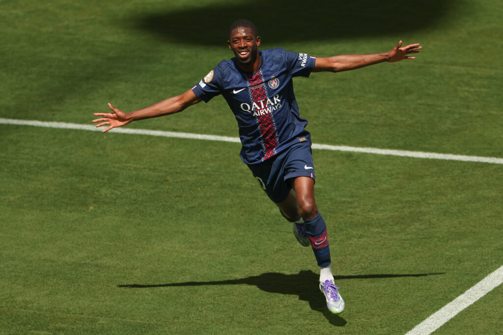 باريس سان جيرمان يكشف تفاصيل إصابة ديمبيلي ومينديز