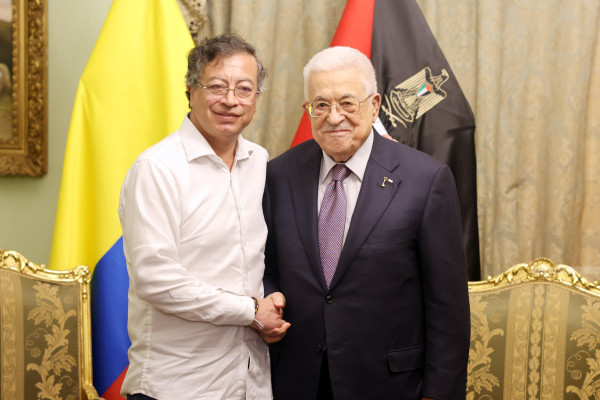 الرئيس يجتمع مع نظيره الكولومبي